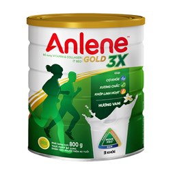 Ảnh của Sữa bột Anlene Gold 3X hương vani (Lon 800g)
